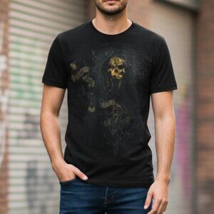 Miami Ink Tattoo Black Shirt Size M